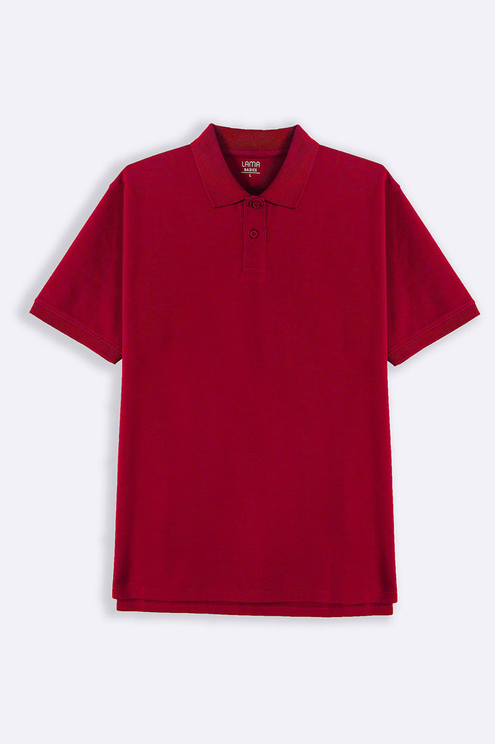 MAROON NEOPRENE POLO