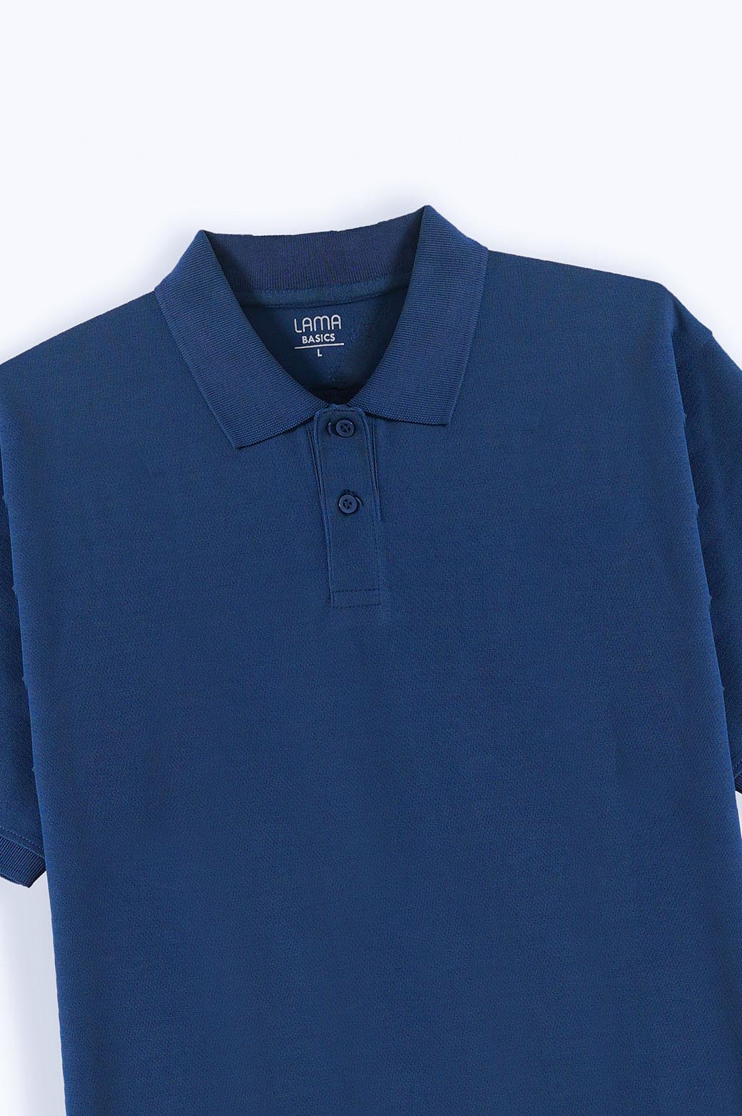 MID BLUE NEOPRENE POLO