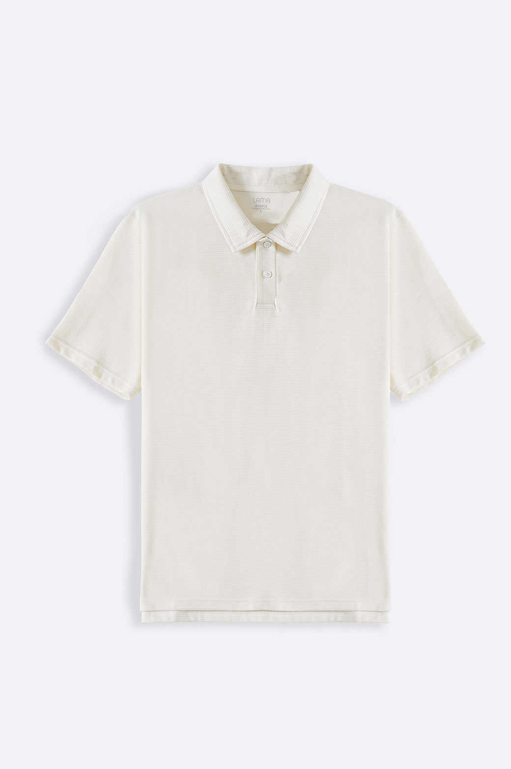 OFF WHITE JACQUARD POLO