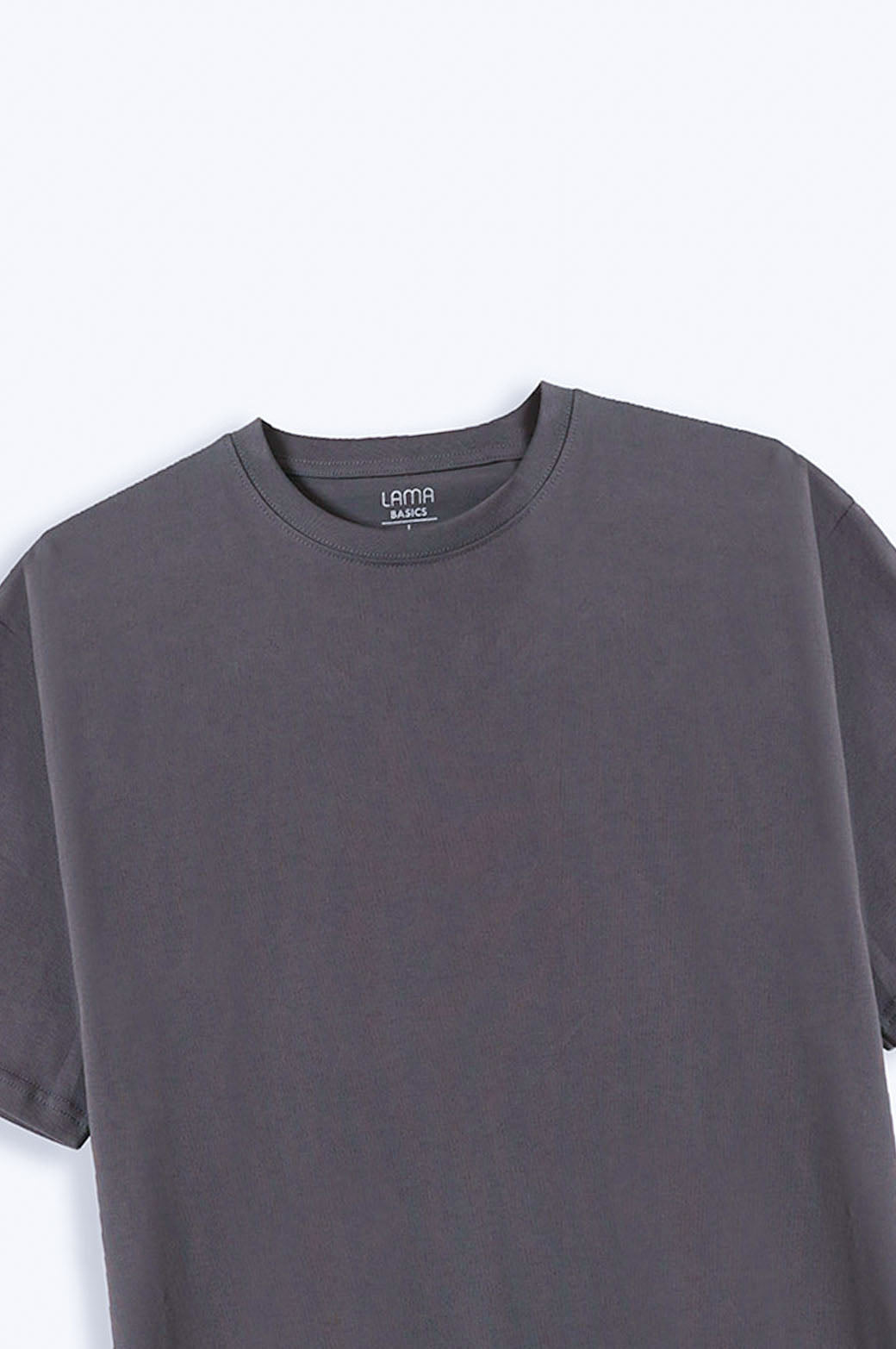 CHARCOAL HEAVY WEIGHT TEE