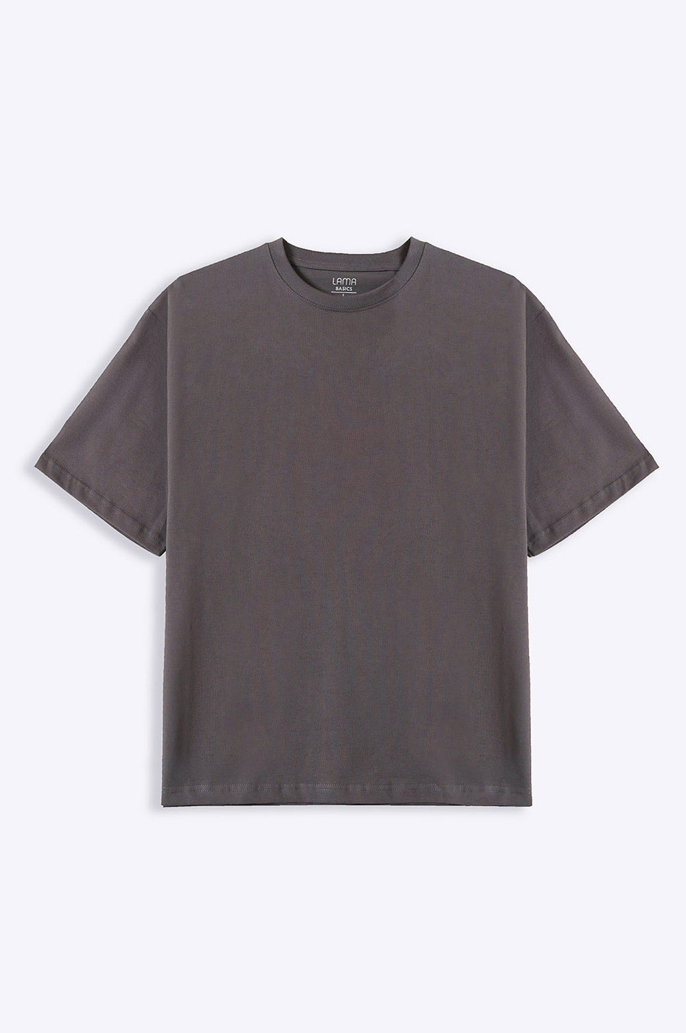 CHARCOAL HEAVY WEIGHT TEE