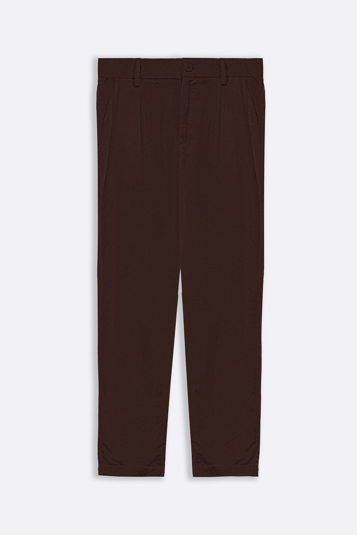 COFFEE TURN-UP PANTS