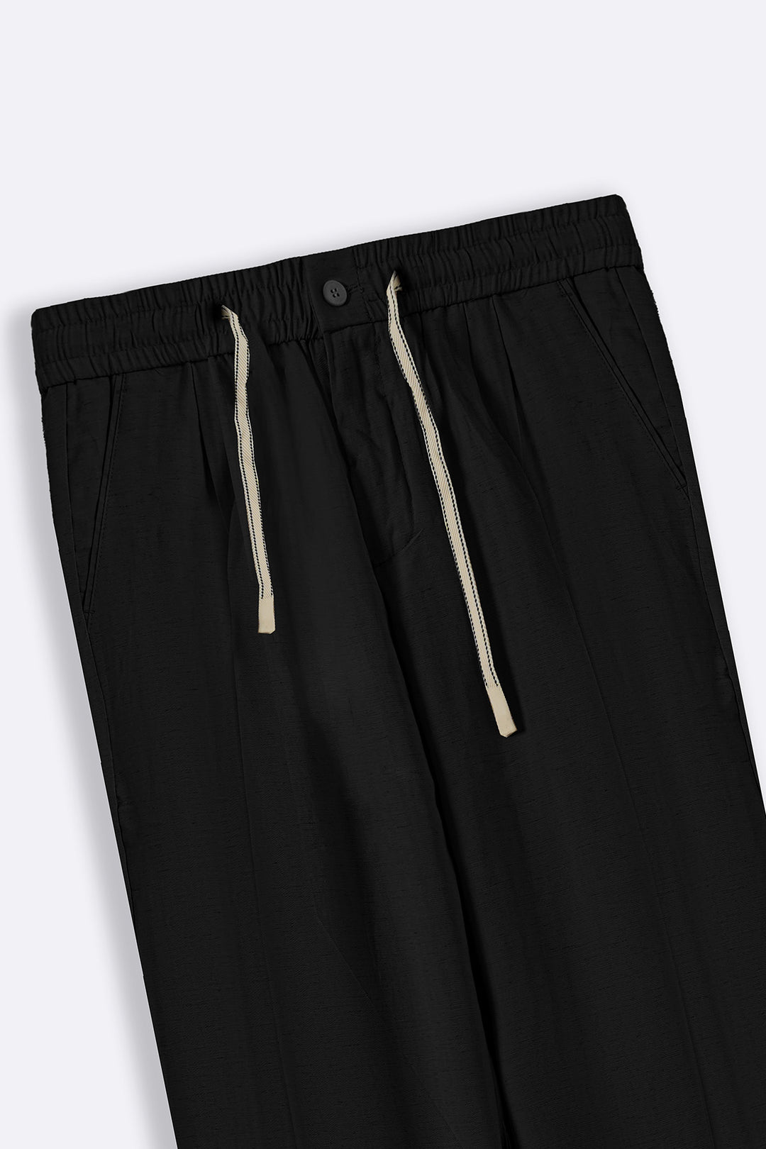 LINEN-BLEND TROUSERS