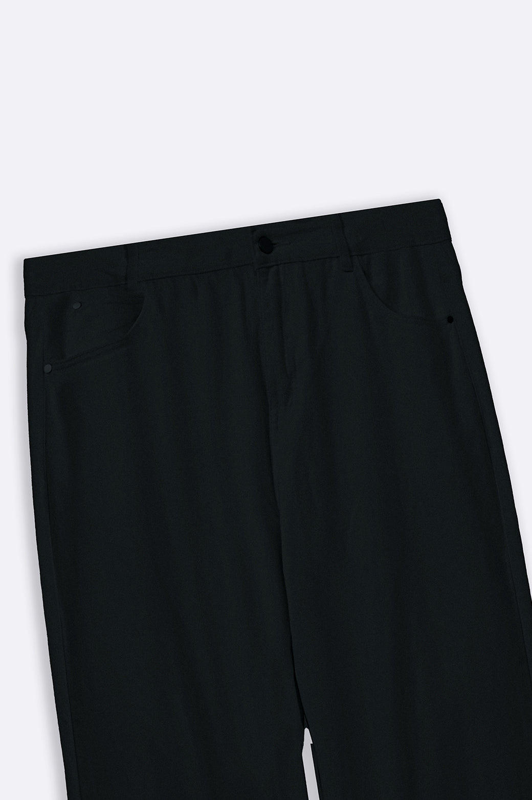 BLACK WIDE LEG JEANS