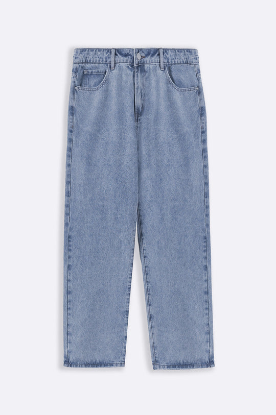 BLUE WIDE LEG JEANS