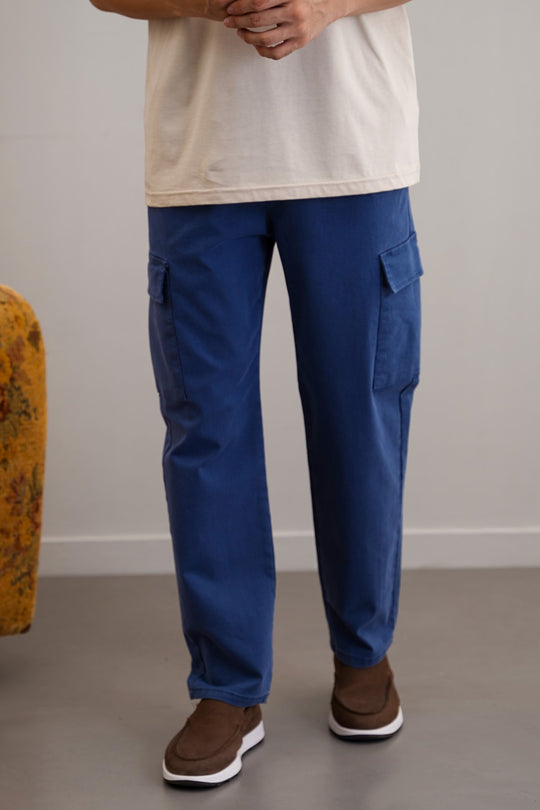 BLUE EASY TAPERED CARGOS