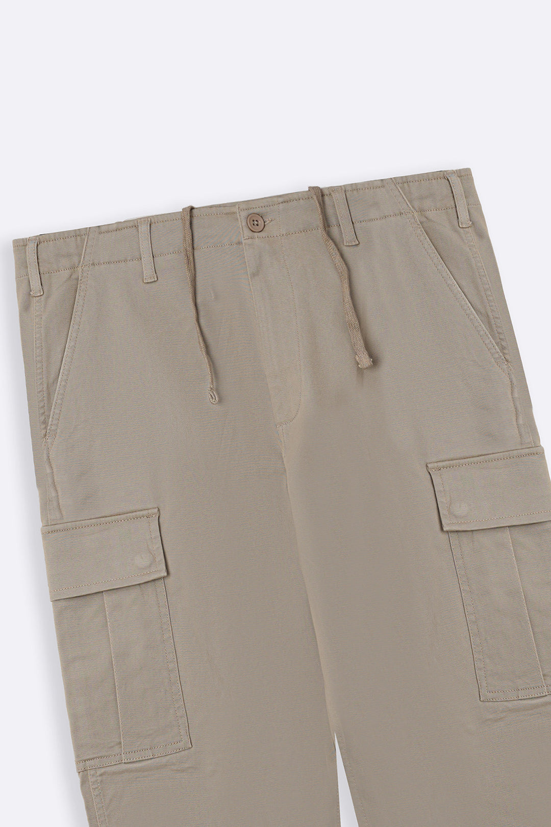 BEIGE TWILL CARGOS