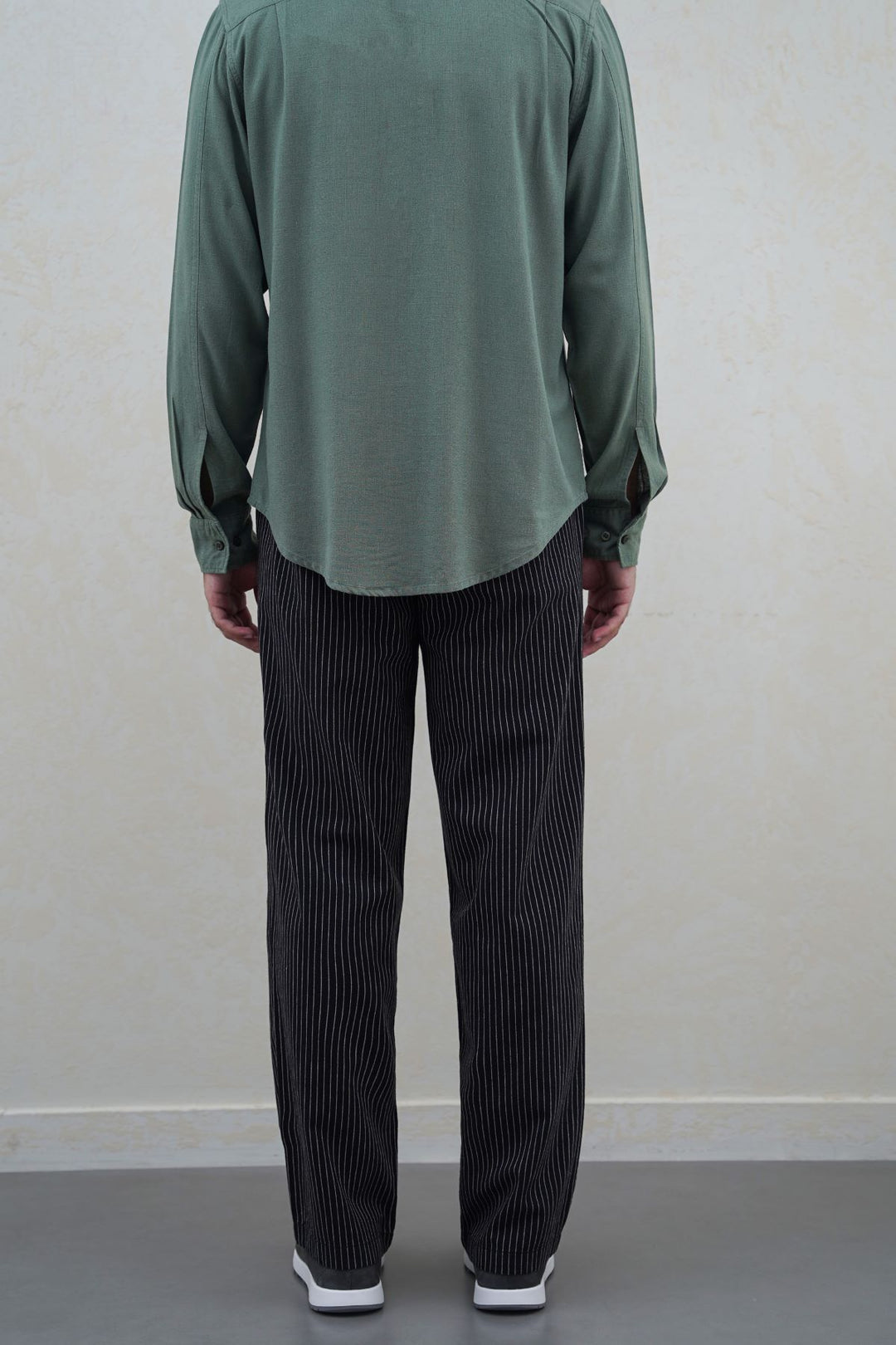 EASY PINSTRIPE TROUSERS