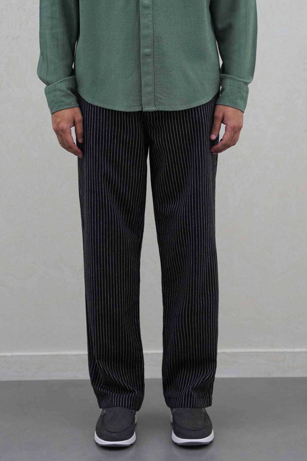 EASY PINSTRIPE TROUSERS