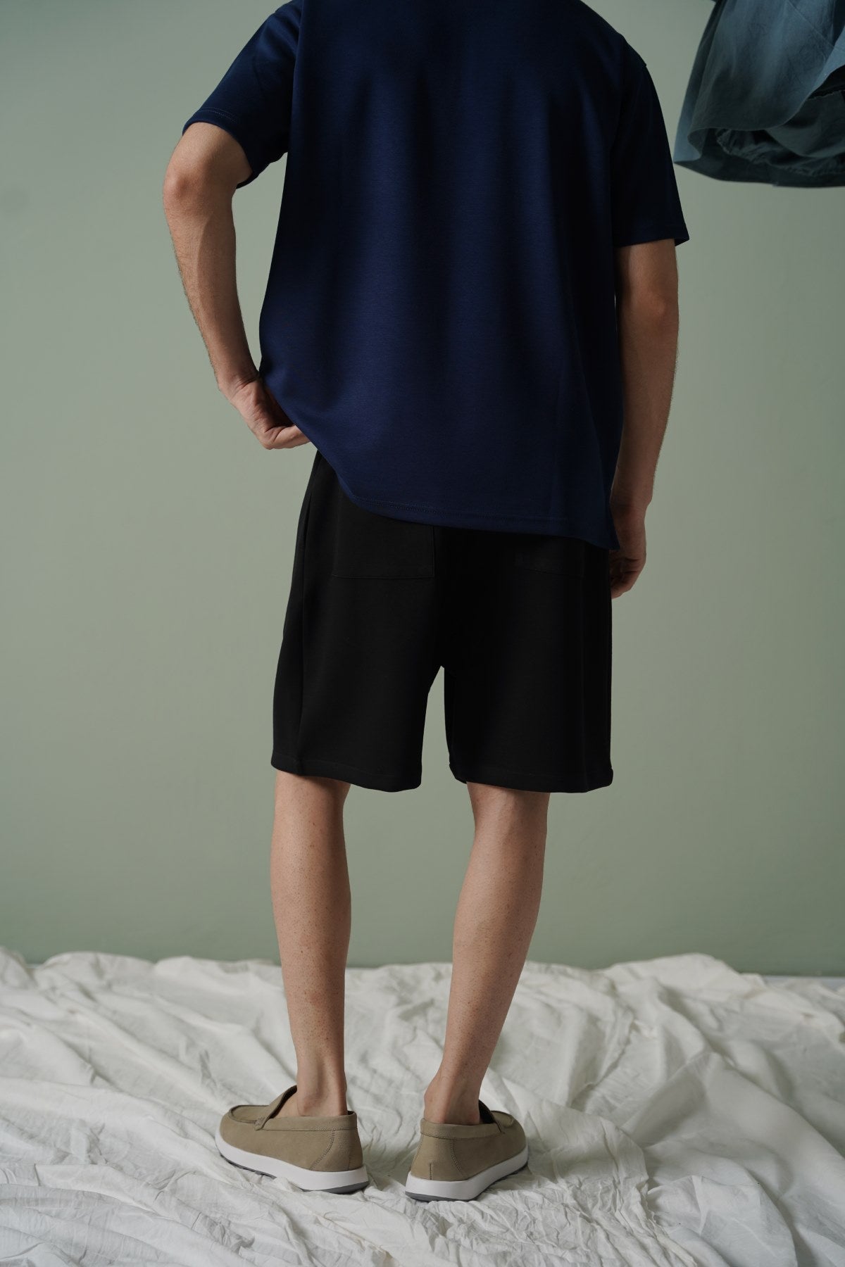パンツ MNMM / MINIMALIST EASY SHORTS / BLACK I/O Easy Shorts (Relax) / Black