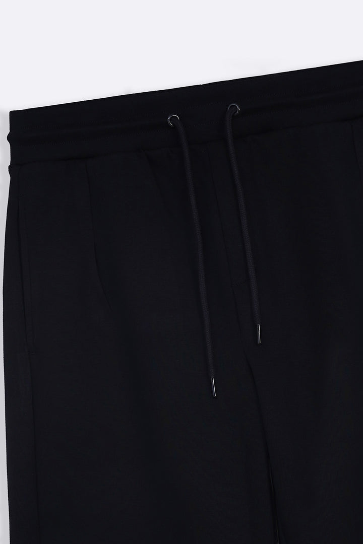 BLACK NEOPRENE CLASSIC SHORTS