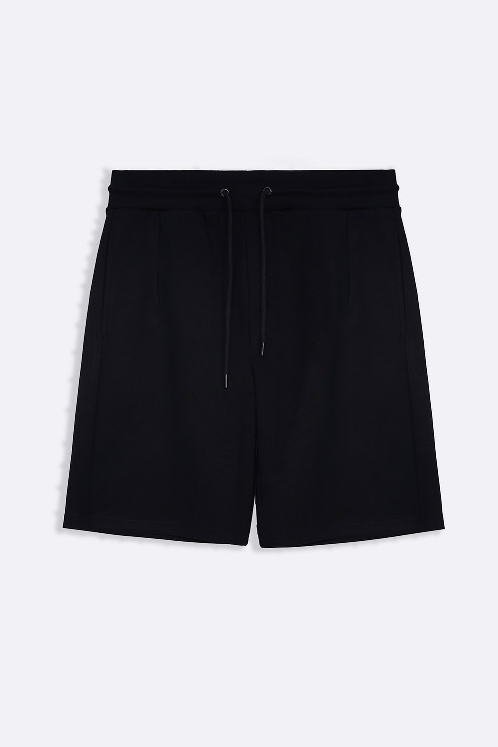 BLACK NEOPRENE CLASSIC SHORTS