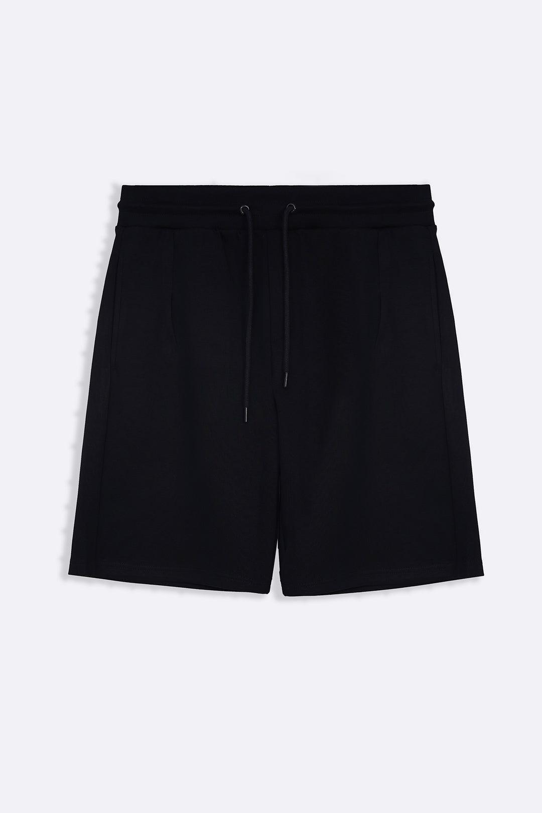 BLACK NEOPRENE CLASSIC SHORTS