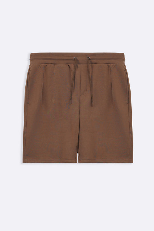 CAMEL NEOPRENE CLASSIC SHORTS