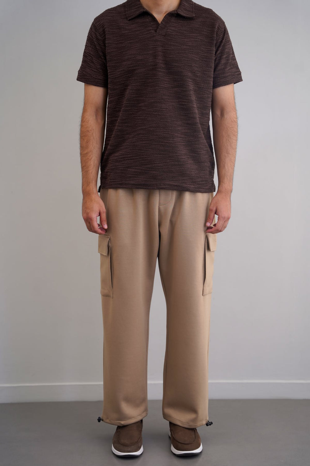 KHAKI SAFARI TROUSERS