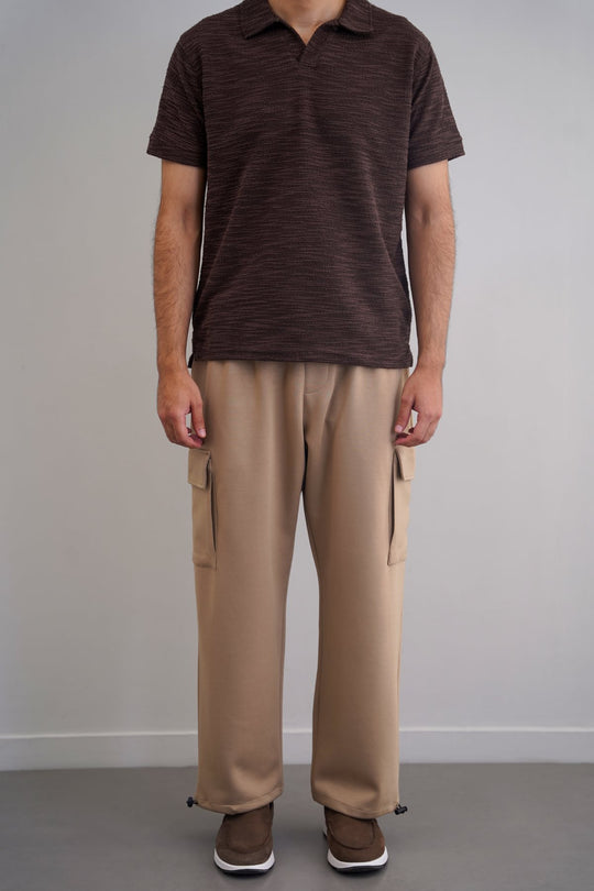 KHAKI SAFARI TROUSERS