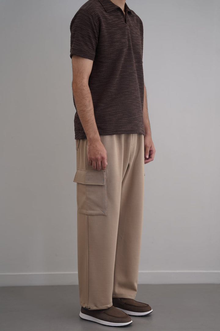 KHAKI SAFARI TROUSERS