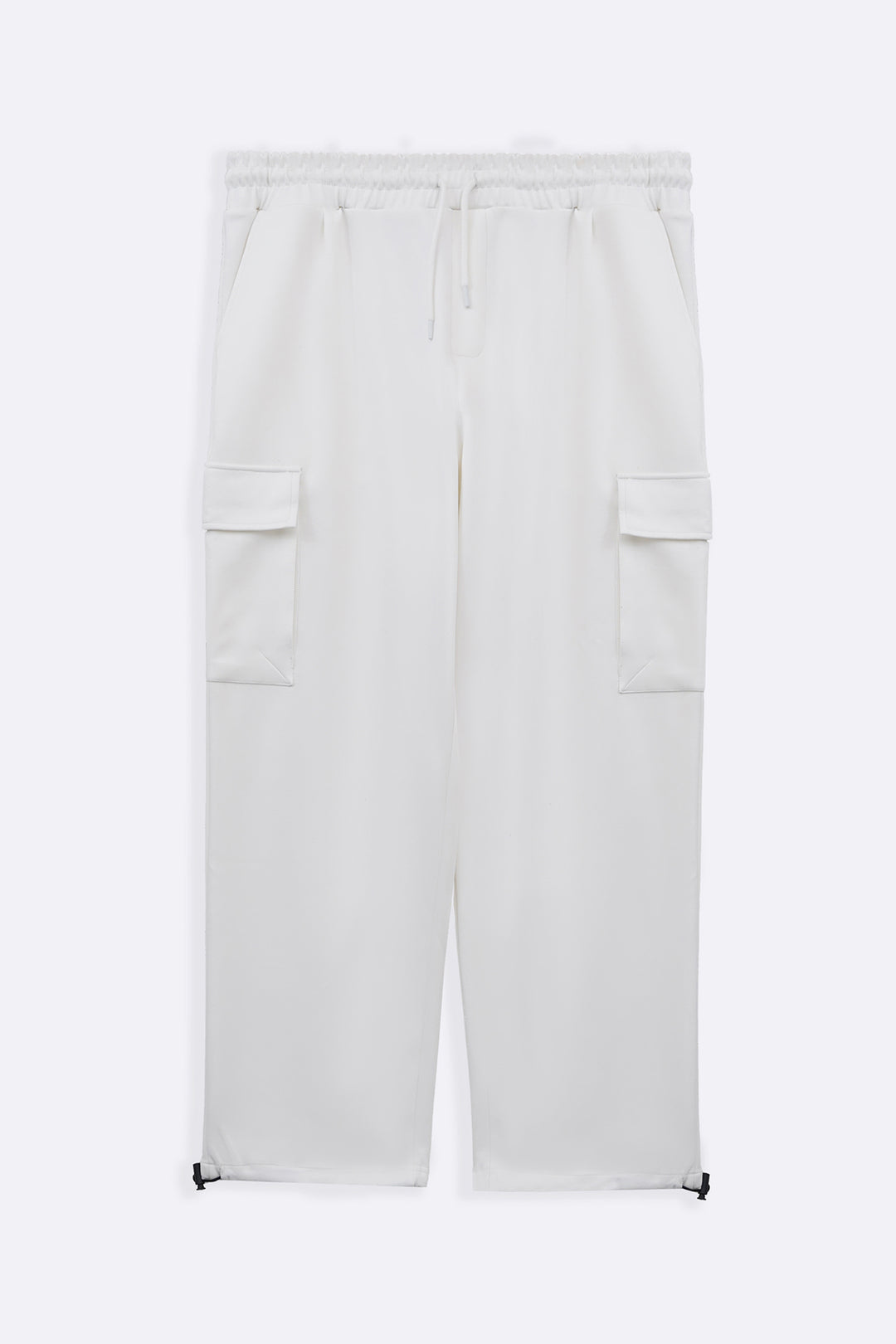 WHITE SAFARI TROUSERS