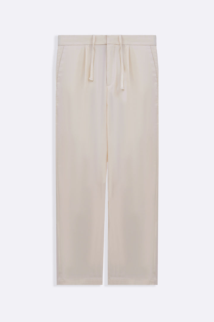 OFF WHITE LIGHT COTTON PANTS