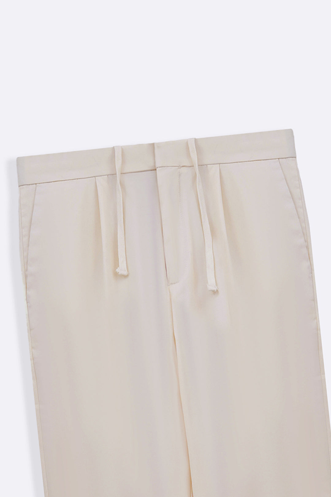 OFF WHITE LIGHT COTTON PANTS