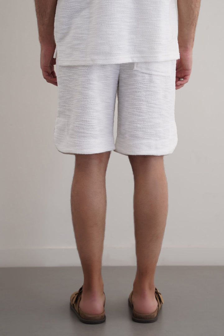 BOUCLE-KNIT SHORTS