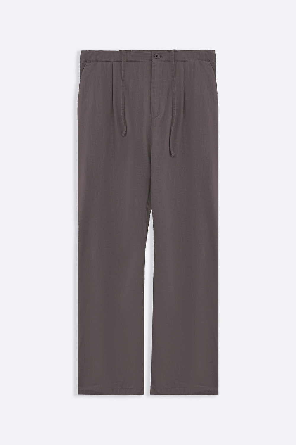 DARK GREY RELAXED TROUSERS