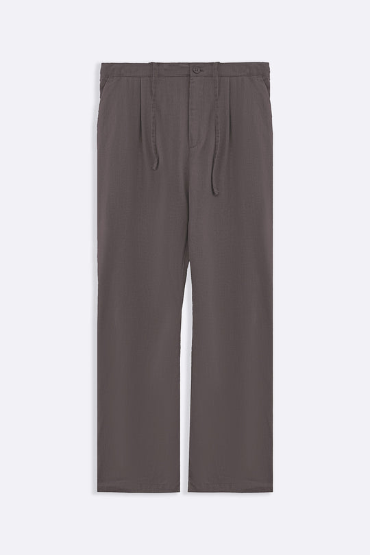 DARK GREY RELAXED TROUSERS