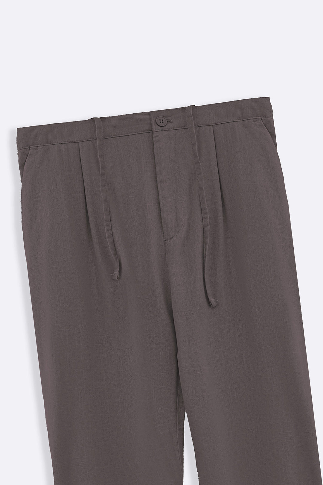 DARK GREY RELAXED TROUSERS