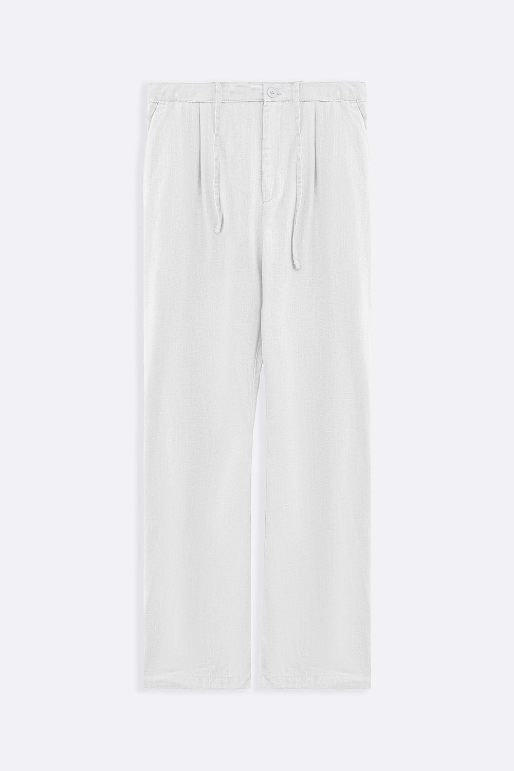 WHITE RELAXED TROUSERS