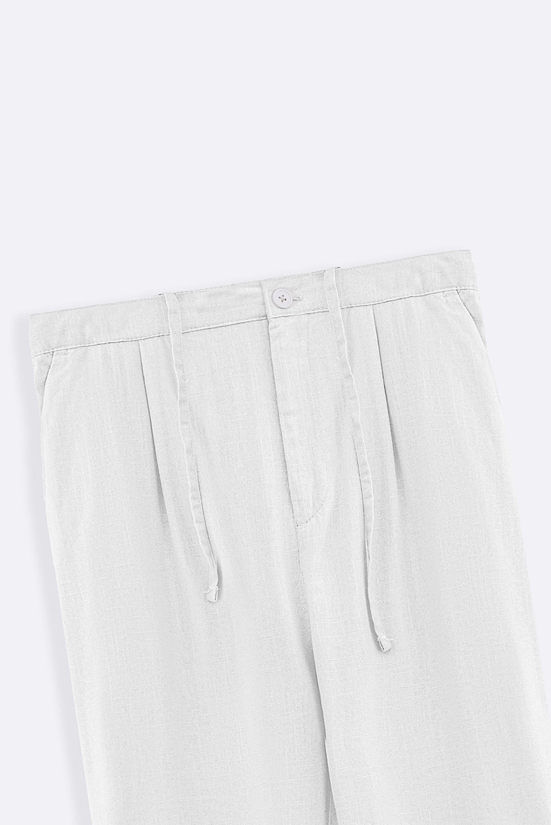 WHITE RELAXED TROUSERS