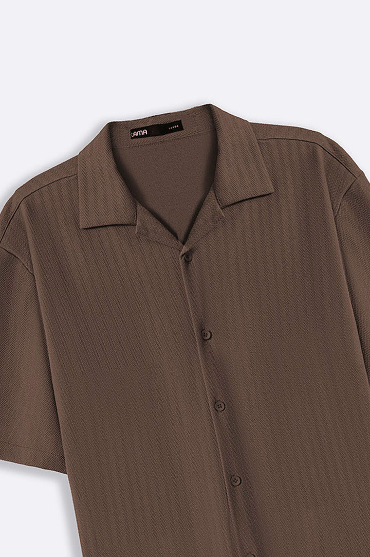 TEXTURED SAFARI SHIRT