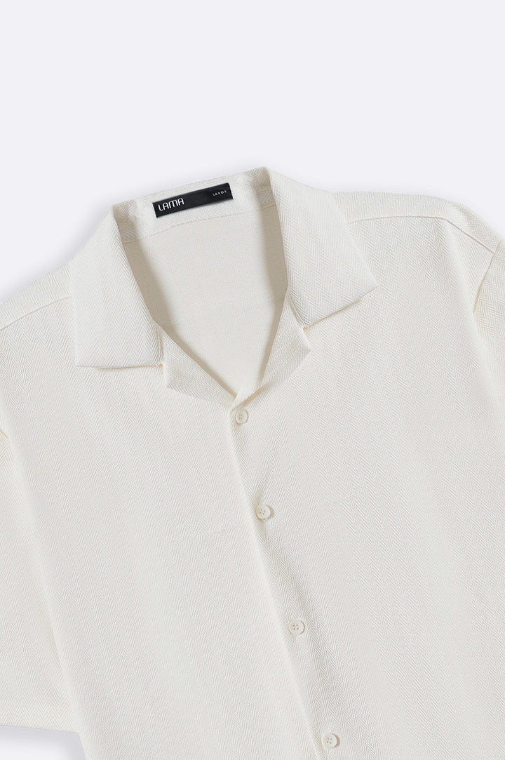 TEXTURED SAFARI SHIRT