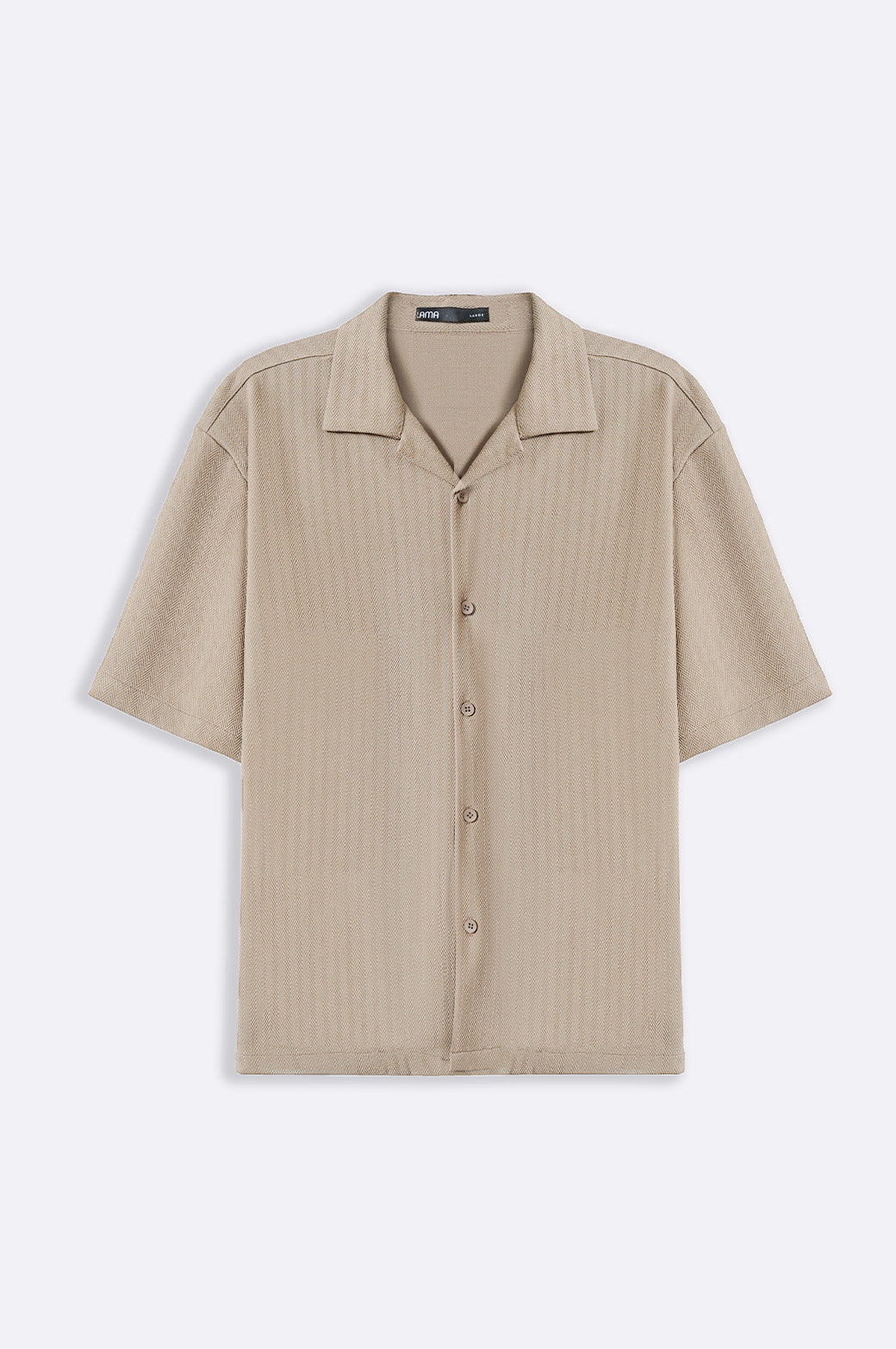 TEXTURED SAFARI SHIRT