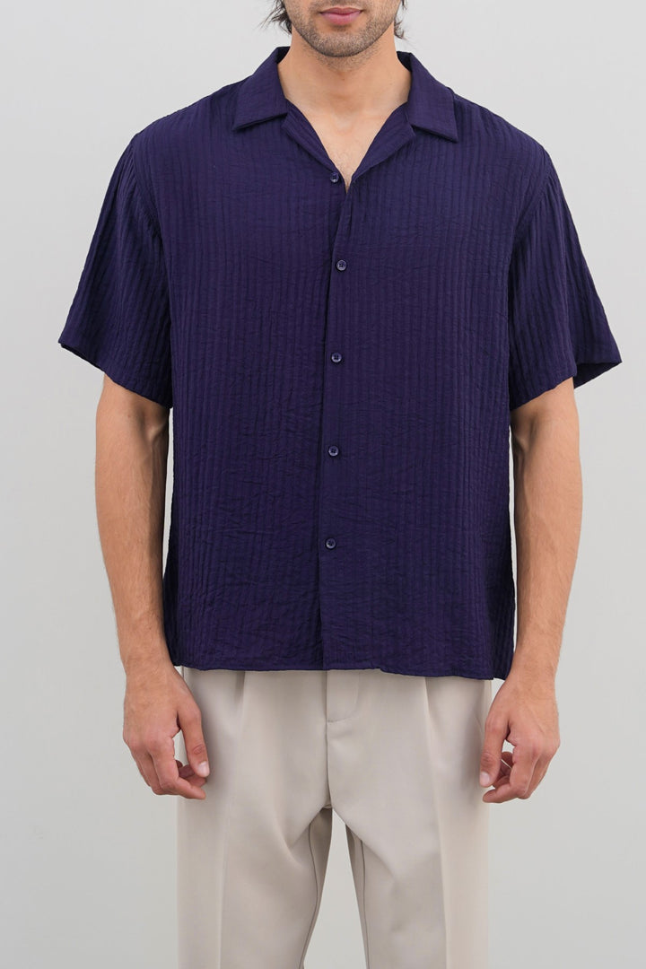 SEERSUCKER HALFSLEEVES SHIRT