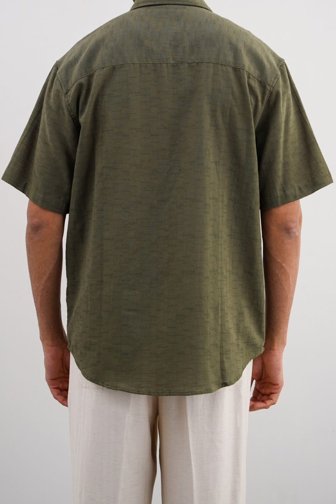 SLUB TEXTURED SHIRT