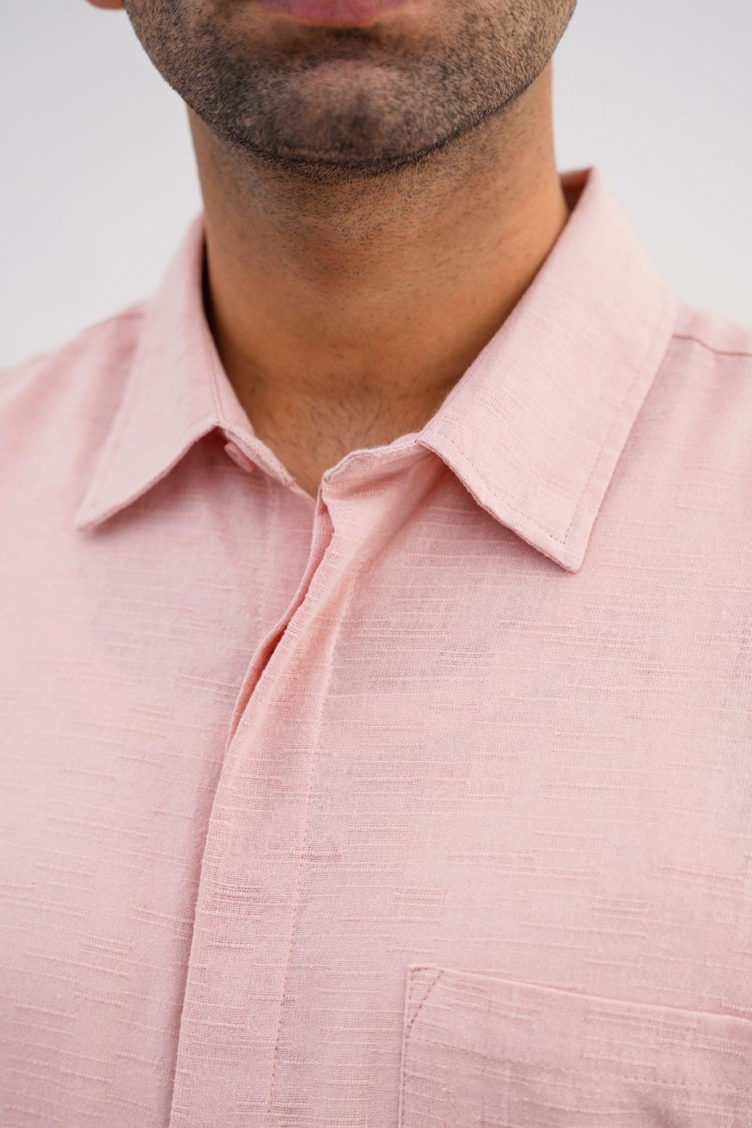 SLUB TEXTURED SHIRT