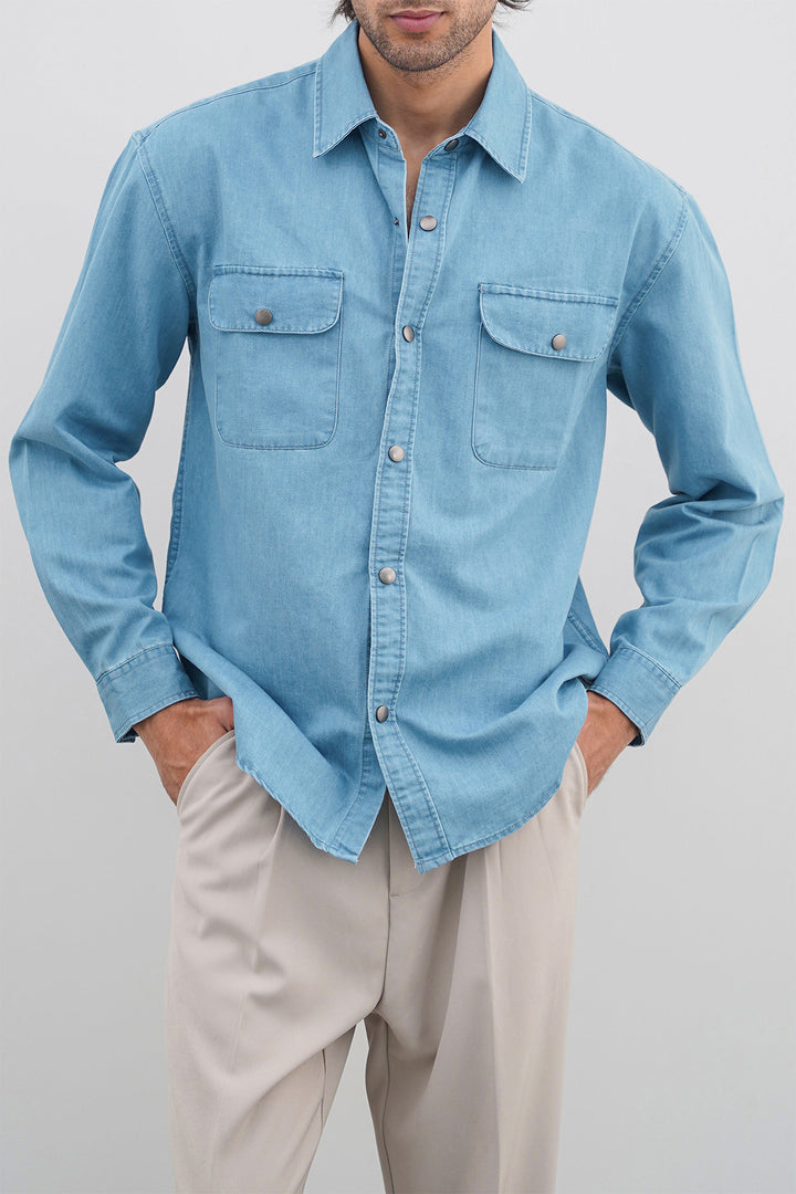 INDIGO DENIM SHIRT