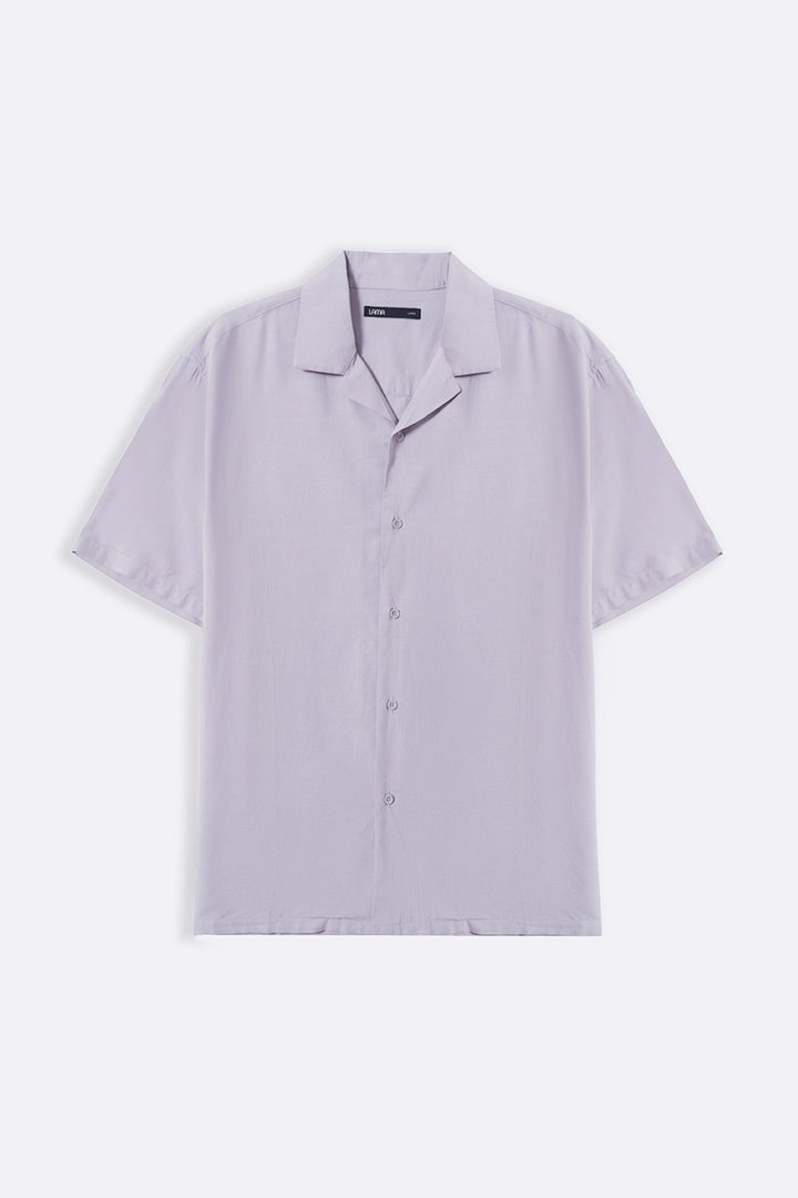 GREY BASIC SAFARI SHIRT