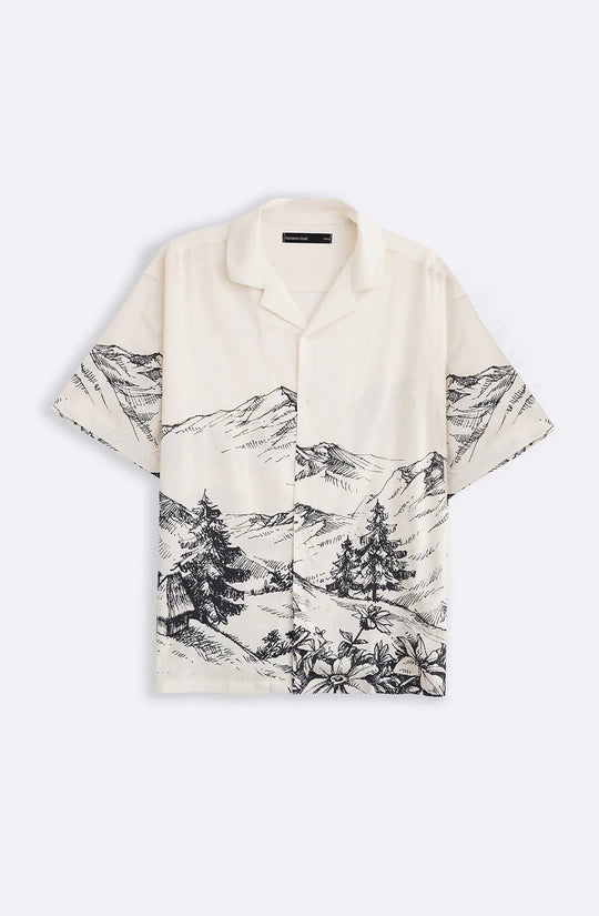 OFF WHITE LANDSCAPE SAFARI SHIRT