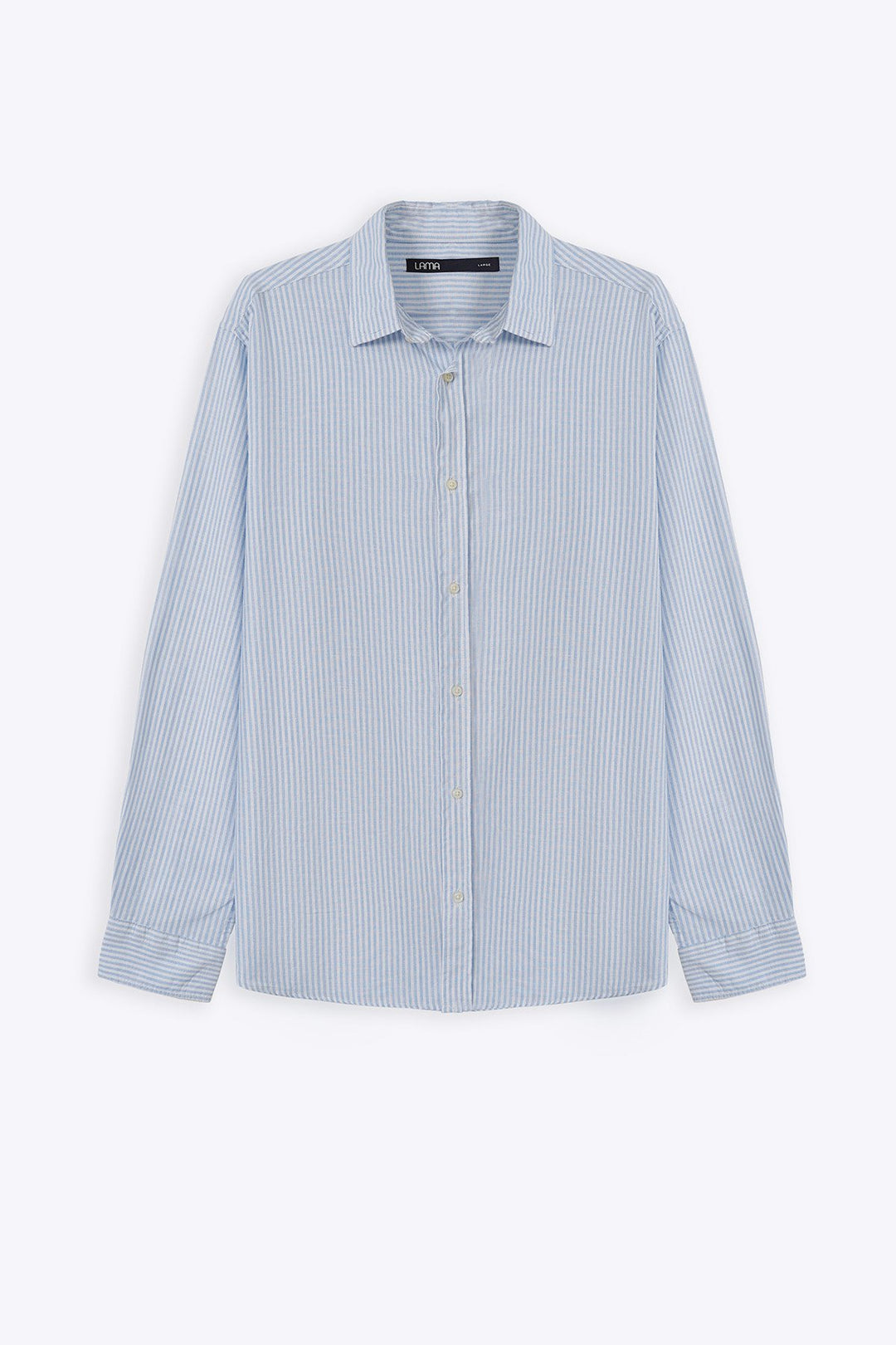 BLUE SUMMER STRIPED SHIRT