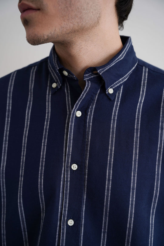 STRIPED COTTON SHIRT
