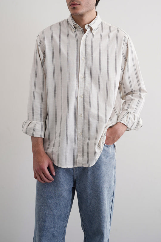 STRIPED COTTON SHIRT