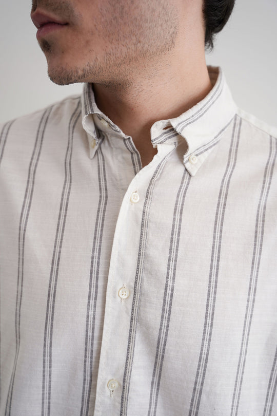 STRIPED COTTON SHIRT