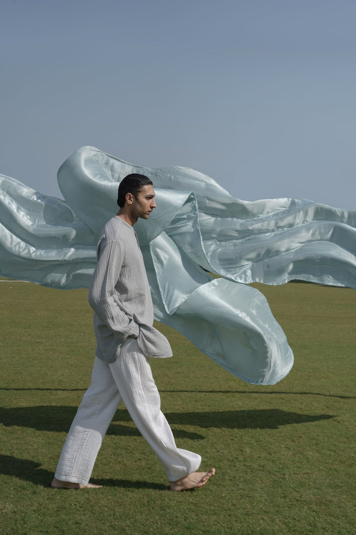 MUSLIN LONG SHIRT
