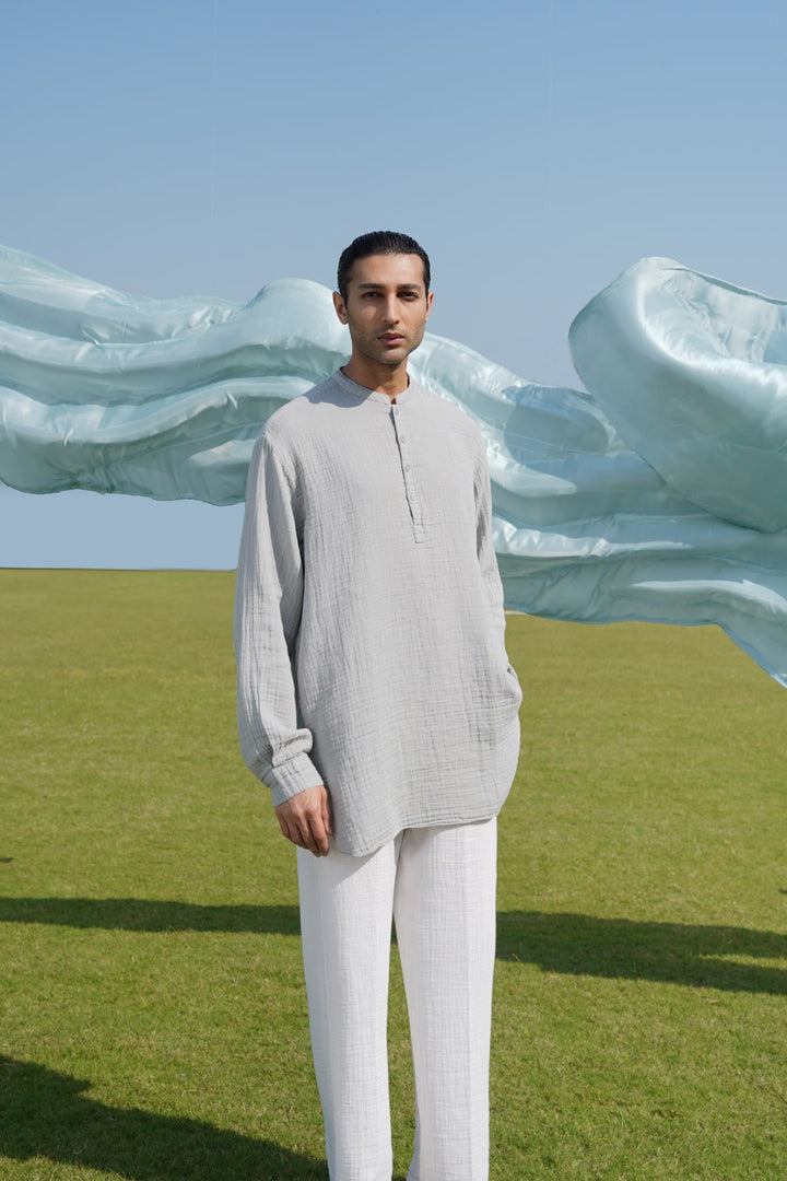 MUSLIN LONG SHIRT