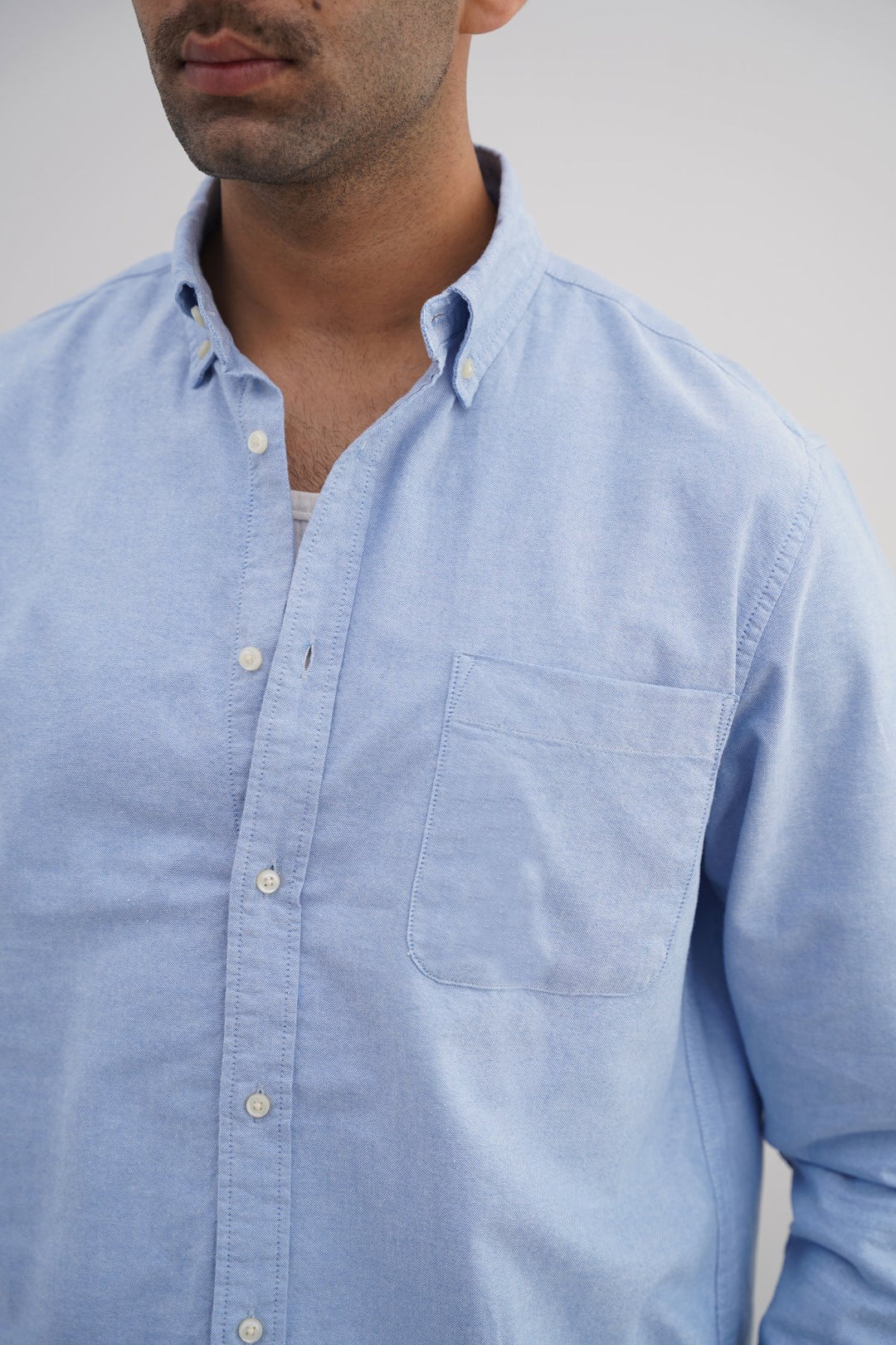 LIGHT BLUE OXFORD SHIRT