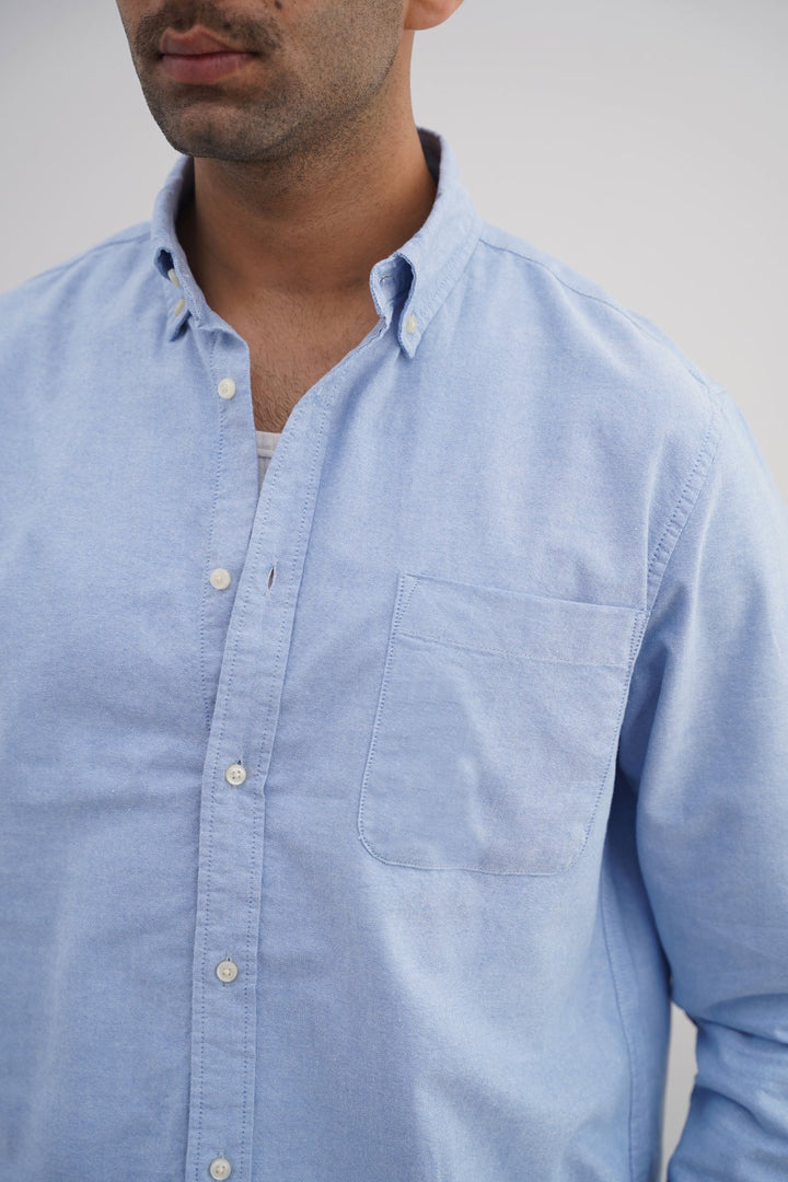 LIGHT BLUE OXFORD SHIRT