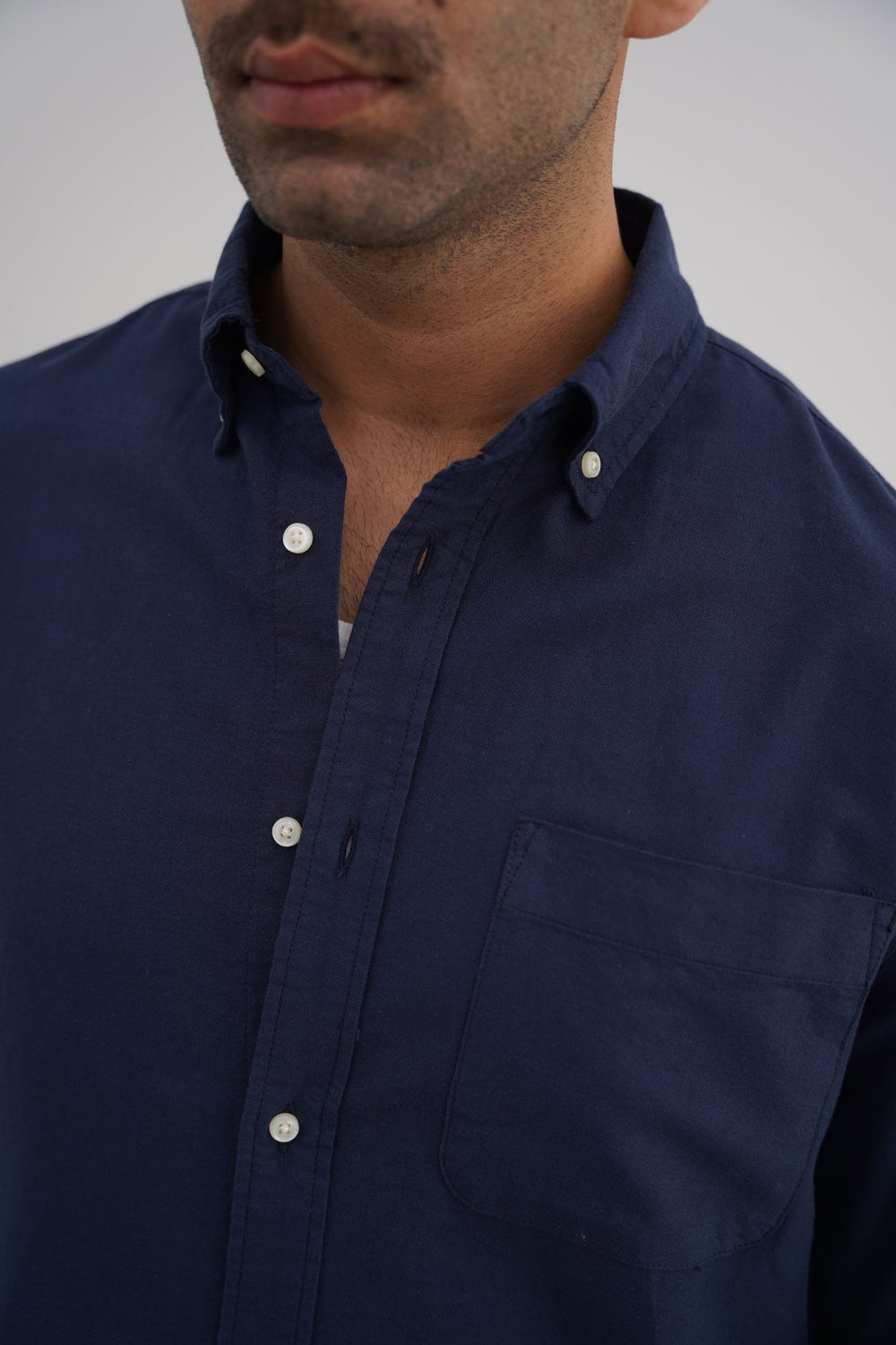 NAVY OXFORD SHIRT