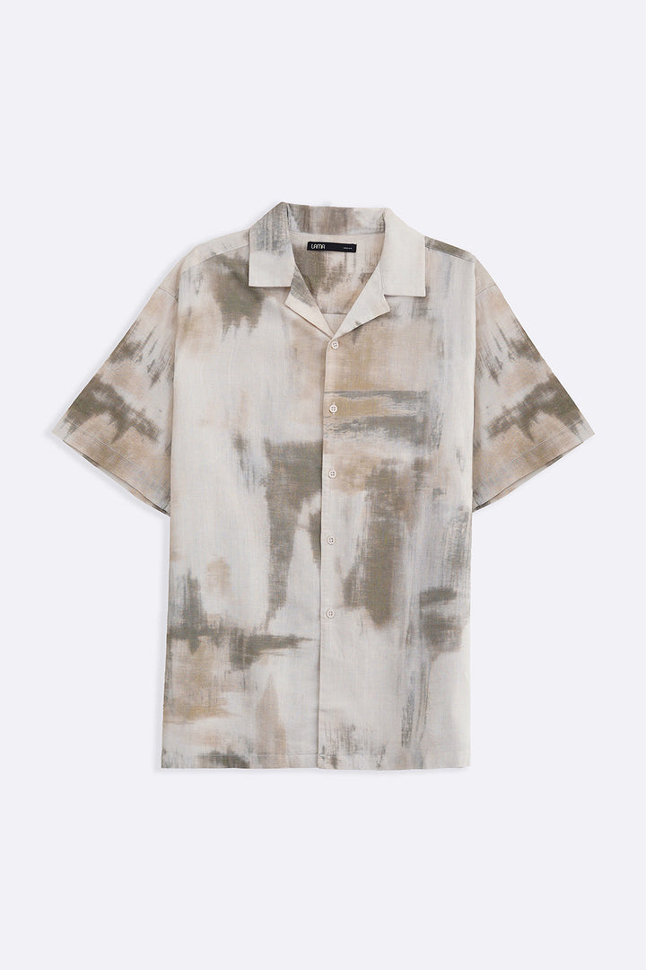 DEEP MOSS PRINTED SHIRT