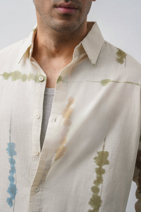 OFF WHITE BRUSH AND TINT SHIRT